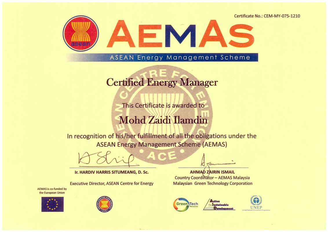 Certified Energy Manager