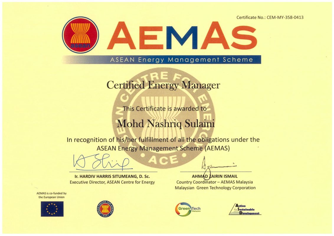 Certified Energy Manager
